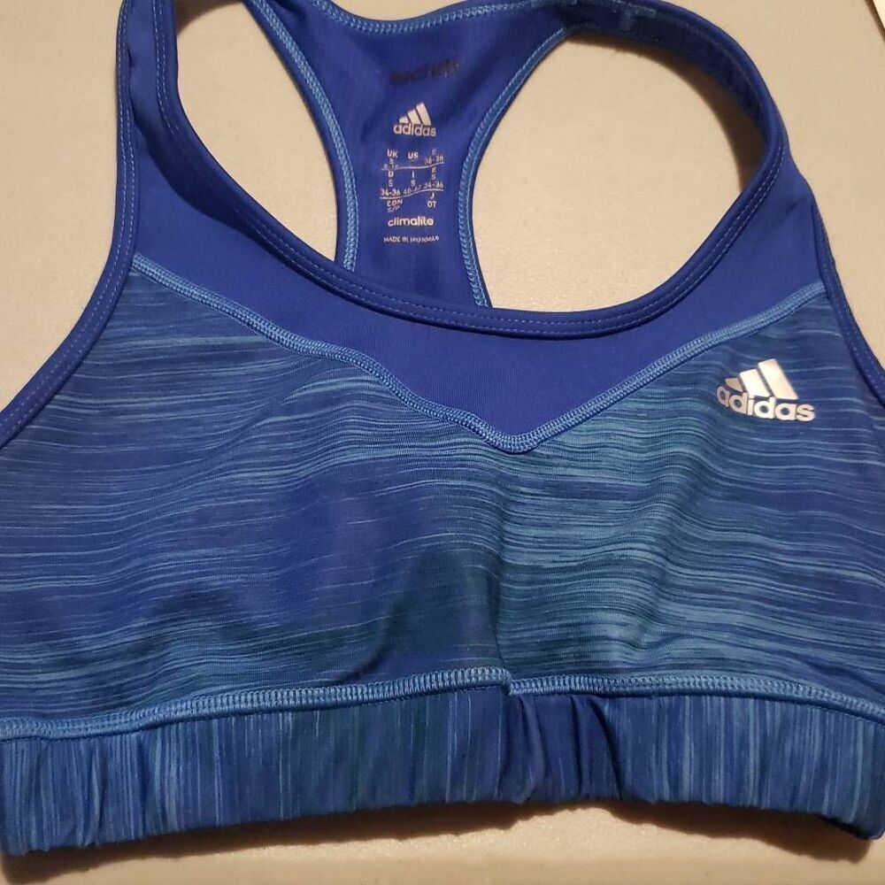 𝅺Adidas‎ Techfit Climalite Sports Bra Size Small